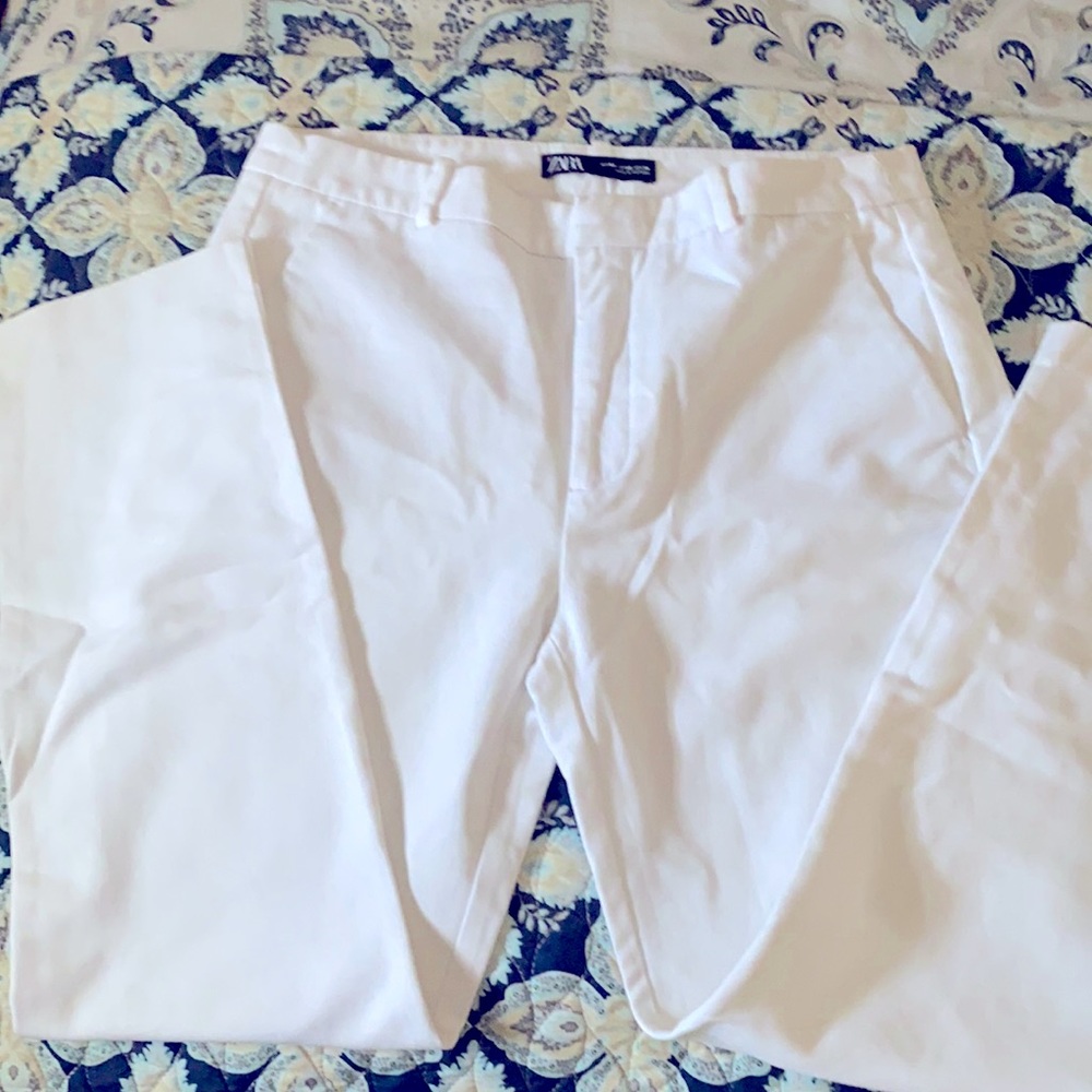 Zara white pants